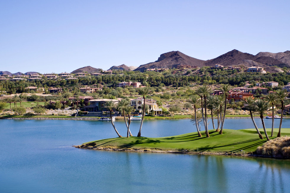Community on lake las vegas
