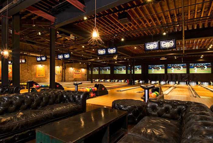 Brooklyn bowl in the quad
