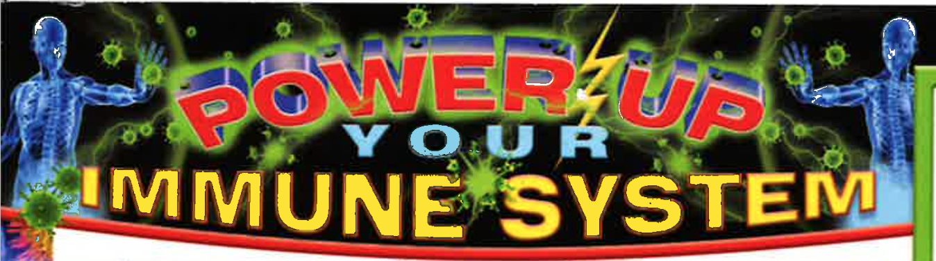 Power up immune system banner
